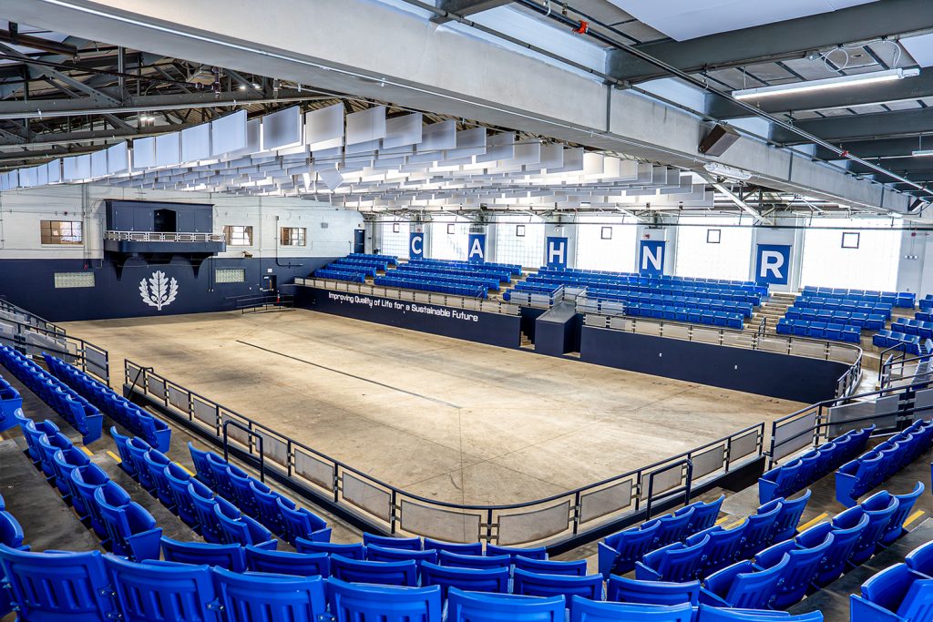 inside of a building at uconn